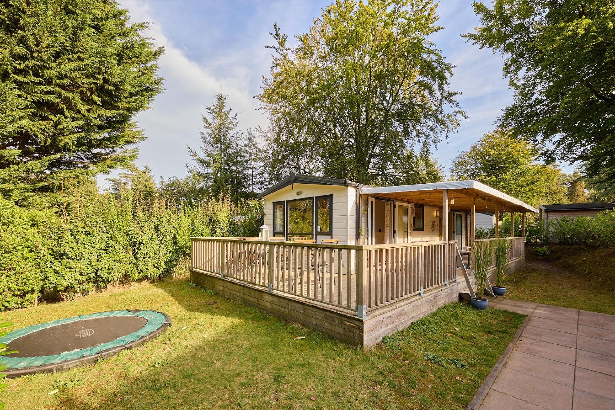Chalet Huisje Bella Op De Veluwe Max 2 Volwassene ベークベーゲン エクステリア 写真