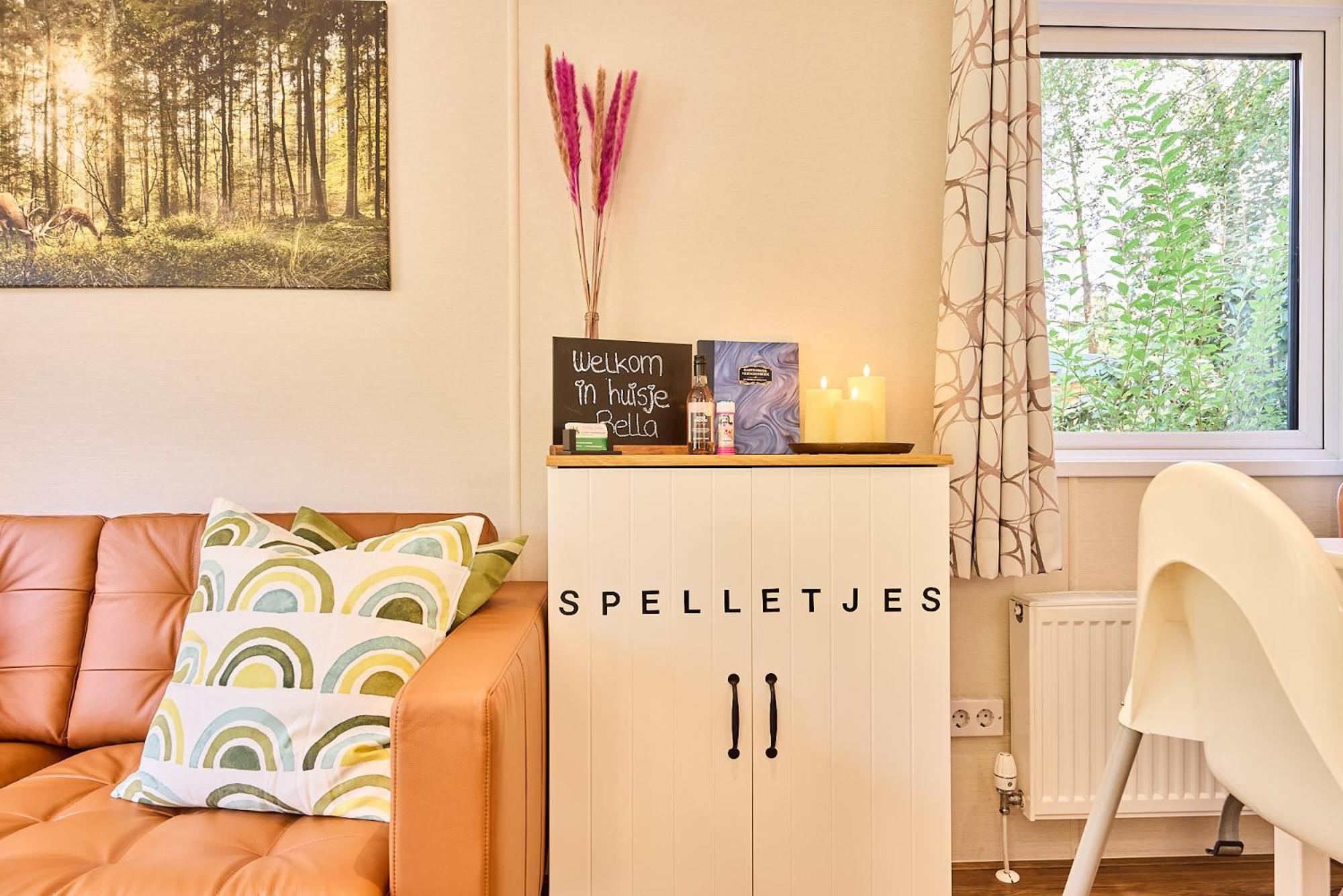 Chalet Huisje Bella Op De Veluwe Max 2 Volwassene ベークベーゲン エクステリア 写真