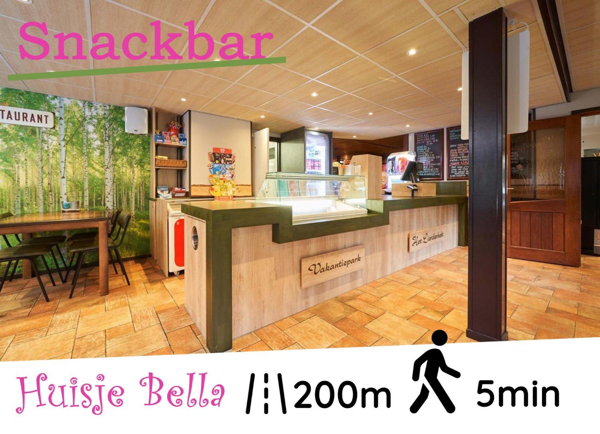 Chalet Huisje Bella Op De Veluwe Max 2 Volwassene ベークベーゲン エクステリア 写真