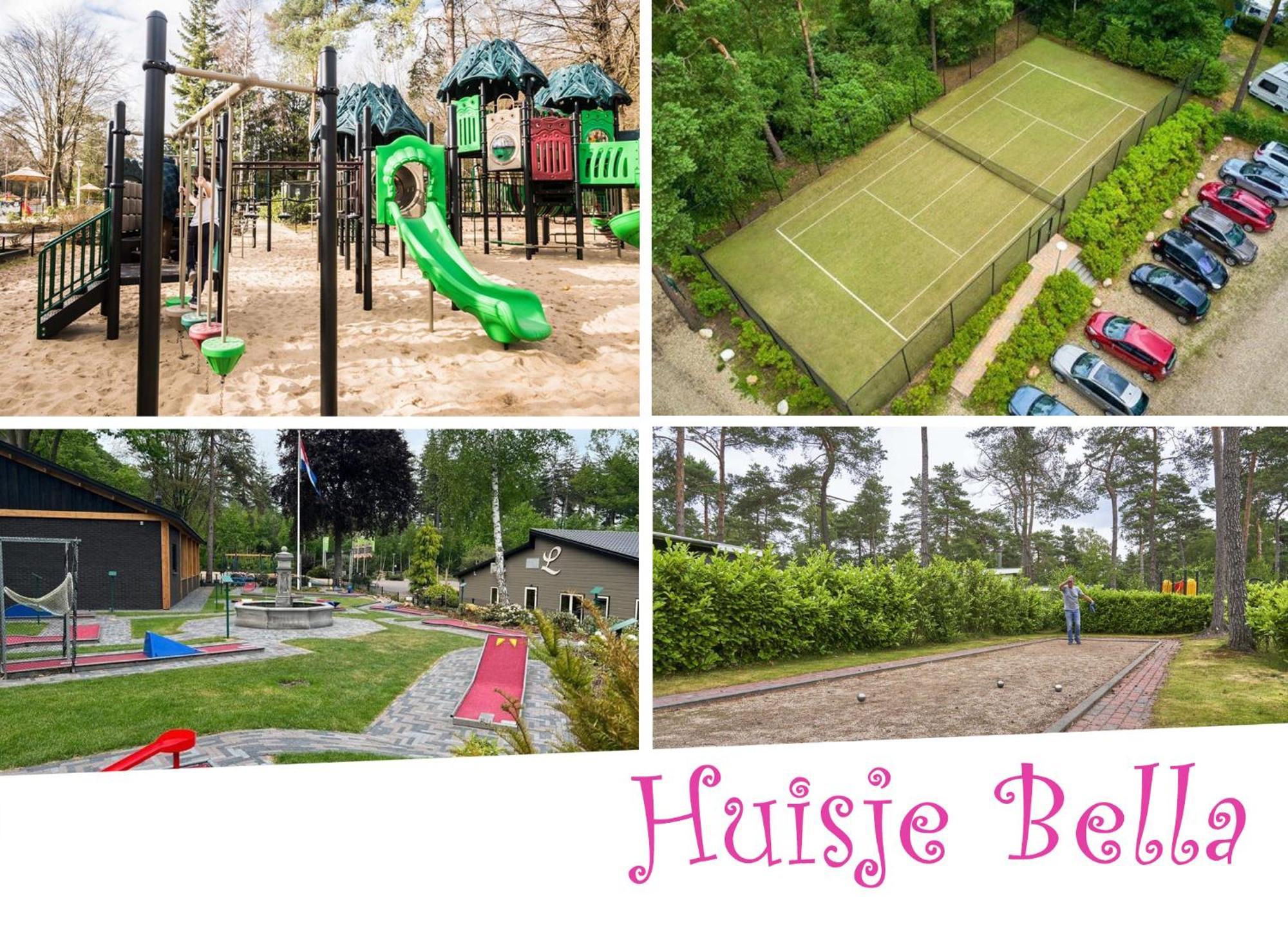Chalet Huisje Bella Op De Veluwe Max 2 Volwassene ベークベーゲン エクステリア 写真